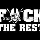 Oakland Raiders f uck the rest Flag Polyester 150X90CM NFL 3x5FT