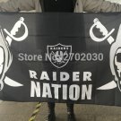 Oakland Raiders Nation Banner Flag Custom Colors World Series 3ft X 5ft