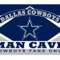 Dallas Cowboys Man Cave Fans Flag Banner Size 3x5FT 90x150CM New Polyester,