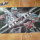 Oakland Raiders player black flag by 3ftx5ft flag with metal Grommets