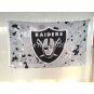 Gray Camouflage Oakland Raiders Flag World Series 3ft X 5ft