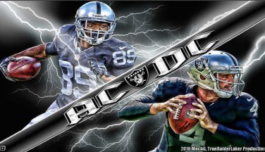 Oakland Raiders player black flag by 3ftx5ft flag with metal Grommets
