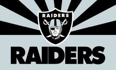 Top design Oakland Raiders flag 90x150cm polyester banner with 2 Metal Grommets