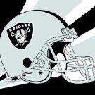 Oakland Raiders Helmet Lighting Flag 3ft x 5ft Polyester Banner flag white sleeve