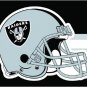 Oakland Raiders Helmet Flag 3ft x 5ft Polyester Banner flag white sleeve