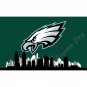 Philadelphia Eagles city skyline 3x5 ft flag 100D Polyester Philadelphia Eagles flag