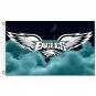 Philadelphia Eagles Flag Polyester Hand Wing Flag World Series 2016 3ft X 5ft