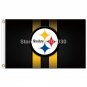 Pittsburgh Steelers Column Flag 3ft X 5ft Polyester