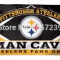 Pittsburgh Steelers Man Cave Fans Only  Flag 3x5FT banner