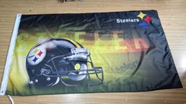 Pittsburgh Steelers Flag 3ft x 5ft Polyester NFL Banner Flying