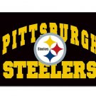 Pittsburgh Steelers flag 3ftx5ft Banner 100D Polyester Flag metal Grommets
