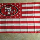 3X5FT San Francisco 49ers USA Football Flag NFL stars and stripes flag