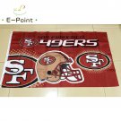 San Francisco 49ers 3x5 FT  Size Decoration Flag Banner