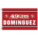 San Francisco 49ers Custom Flag 3ft X 5ft Polyester Team Banner Flying