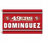 San Francisco 49ers Custom Flag 3ft X 5ft Polyester Team Banner Flying