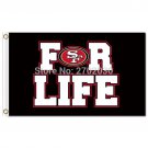 San Francisco 49ers champions Flag 3ft x 5ft for life San Francisco 49ers flag