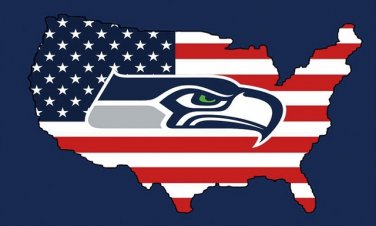 Seattle Seahawks Flag 3ft x 5ft Polyester Team Banner Flying Flag Super Fan