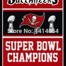 Tampa Bay Buccaneers Super Bowl Champions Flag 150X90CM Banner