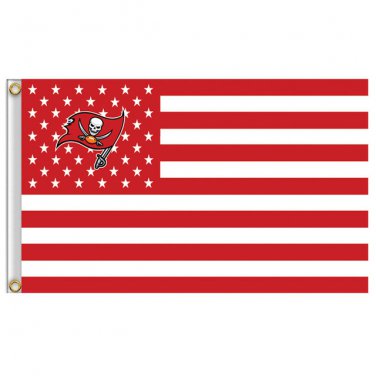 Tampa Bay Buccaneers  stars stripes flag 3ft x 5ft