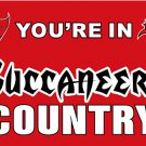 Tampa Bay Buccaneers you are in country flag 90x150cm polyester