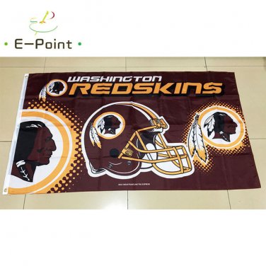 Washington Redskins 3ft*5ft (90*150cm) Size Decoration Flag Banner