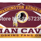 Washington Redskins Man Cave Fans Only NFL Flag 3x5FT banner