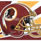 Washington Redskins helmet new flag150X90CM Banner 100D Polyester flag