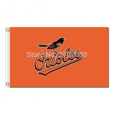 Baltimore Orioles Flag Fan Baseball Team Custom Banners Major League Baseball Flags Banner 3x5ft