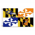 Baltimore Orioles Flag Fan Baseball Team Custom Banner 3x5ft