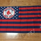 Boston Red Sox flag 3ftx5ft Banner 100D Polyester Flag metal Grommets