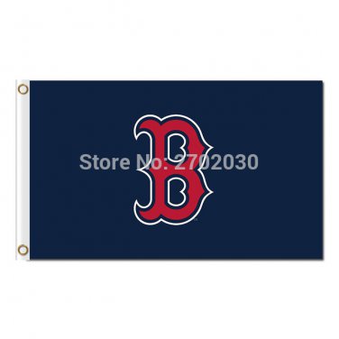 Boston Red Sox Flag Fan Baseball Team Custom Banners Major League Baseball Flags 3x5ft