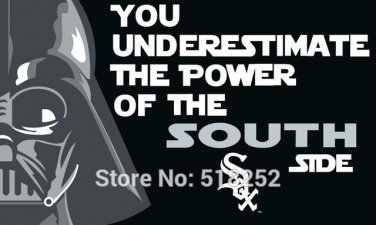 Chicago White Sox Star Wars Flag 150X90CM  3x5 FT Banner