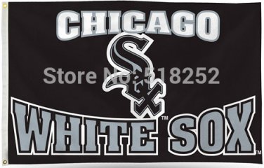 Chicago White Sox Flag 3x5 FT 150X90CM Banner 100D Polyester flag 1058