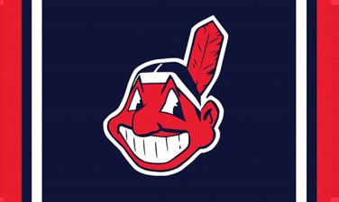 Cleveland Indians custom flag 3ftx5ft polyester white sleeve with 2 Metal Grommets 3ft x 5ft