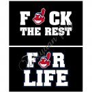Cleveland Indians flag 3x5ft fock the rest flag banner with metal grommet custom flag