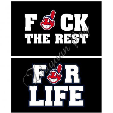 Cleveland Indians flag 3x5ft fock the rest flag banner with metal grommet custom flag