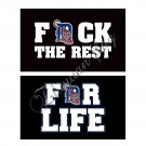 custom flag 3x5ft Detroit Tigers flag 100D polyester digital print fock the rest flag