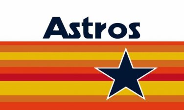Houston Astros Logo Team flag 3ftx5ft Banner 100D Polyester Flag metal Grommets 72040