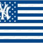 New York Yankees Flag 3X5FT 90x150cm 100% Polyester free shipping  banne