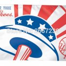 3x5FT MLB New York Yankees Flag banner150X90CM 100D Polyester