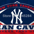 New York Yankees Man Cave Fans Only Flag Banner New 3x5FT