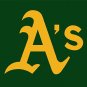 Oakland Athletics custom flag 3ftx5ft polyester white sleeve