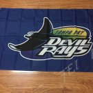 Tampa Bay Devil Rays flag 3ftx5ft Banner 100D Polyester Flag metal Grommets