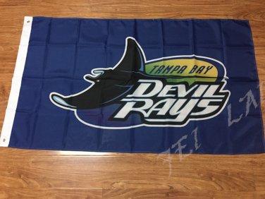 Tampa Bay Devil Rays flag 3ftx5ft Banner 100D Polyester Flag metal Grommets