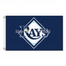 Blue Tampa Bay Rays Banner Flag Baseball Team Banners Champions Flag 3x5 Ft