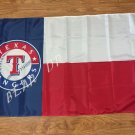 Texas Rangers flag 3ftx5ft Banner 100D Polyester Flag metal Grommets
