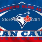 Toronto Blue Jays Man Cave Fans Only Flag Banner New 3x5FT 90x150CM Polyester 9116