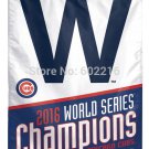 Chicago Cubs 2016 World Series Champions W Flag 3ft x 5ft Baseball Flag