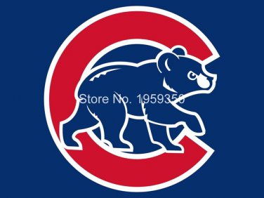 Chicago Cubs Flag 3ft x 5ft Polyester Chicago Cubs Banner Flying flag