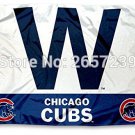 Chicago Cubs W LOGO column Flag 3x5FT banner